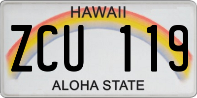 HI license plate ZCU119