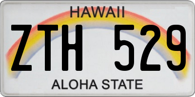 HI license plate ZTH529
