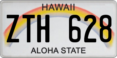 HI license plate ZTH628