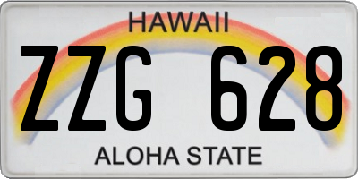 HI license plate ZZG628