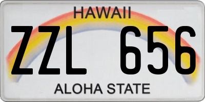 HI license plate ZZL656
