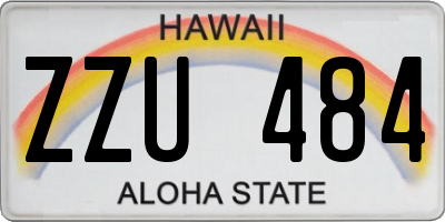 HI license plate ZZU484