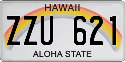 HI license plate ZZU621