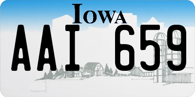 IA license plate AAI659