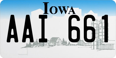 IA license plate AAI661