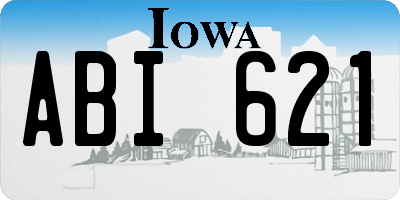 IA license plate ABI621