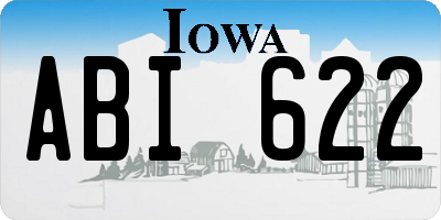 IA license plate ABI622