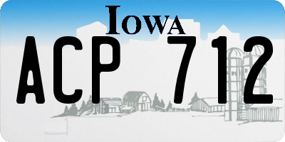 IA license plate ACP712