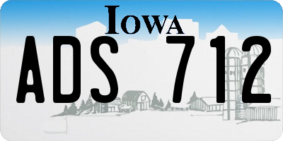 IA license plate ADS712