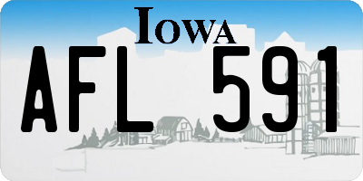 IA license plate AFL591