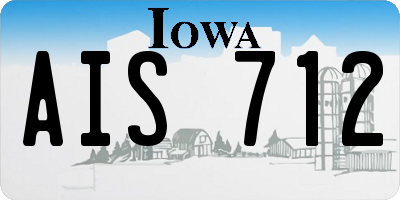 IA license plate AIS712