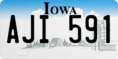 IA license plate AJI591