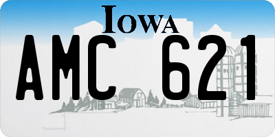 IA license plate AMC621