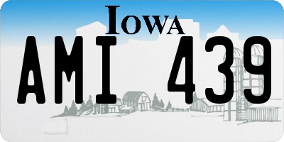 IA license plate AMI439