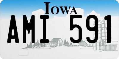 IA license plate AMI591