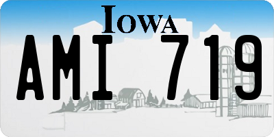 IA license plate AMI719