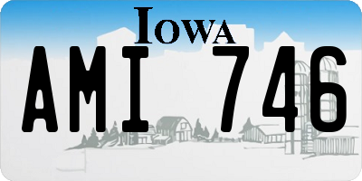 IA license plate AMI746