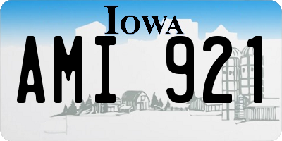 IA license plate AMI921
