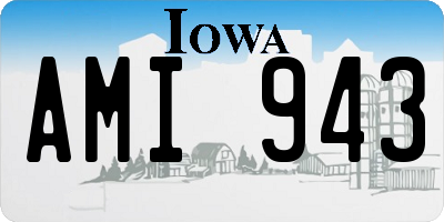 IA license plate AMI943