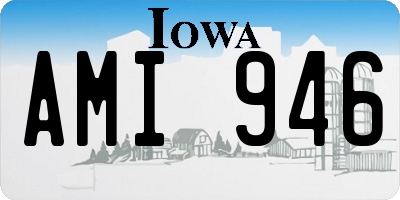 IA license plate AMI946