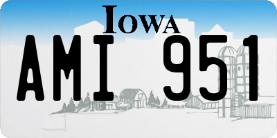 IA license plate AMI951