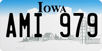 IA license plate AMI979