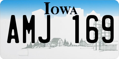 IA license plate AMJ169