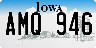 IA license plate AMQ946