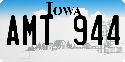 IA license plate AMT944