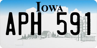 IA license plate APH591