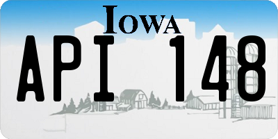 IA license plate API148