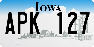 IA license plate APK127