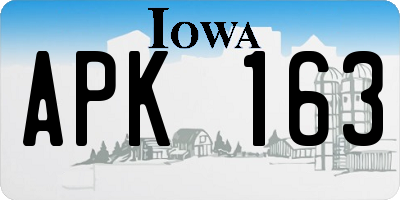 IA license plate APK163