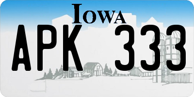 IA license plate APK333