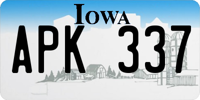 IA license plate APK337