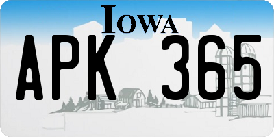 IA license plate APK365