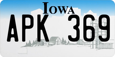 IA license plate APK369