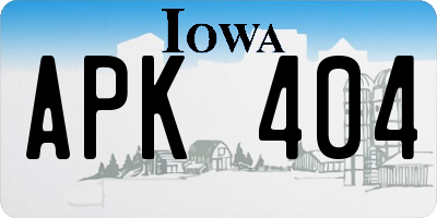 IA license plate APK404