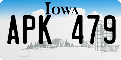 IA license plate APK479