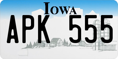 IA license plate APK555