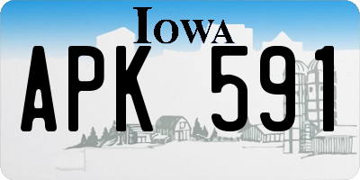 IA license plate APK591