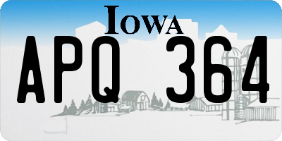 IA license plate APQ364