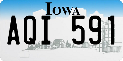 IA license plate AQI591