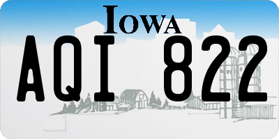 IA license plate AQI822