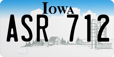 IA license plate ASR712