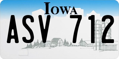 IA license plate ASV712