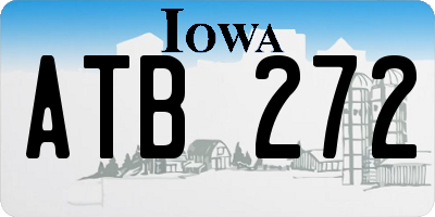 IA license plate ATB272