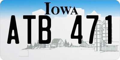 IA license plate ATB471