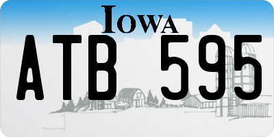 IA license plate ATB595
