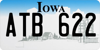IA license plate ATB622